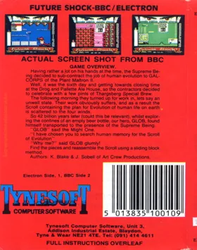 Future Shock (1986)(Tynesoft)[h] box cover back